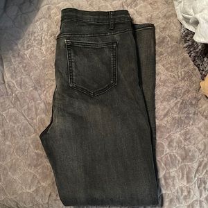 Pretty little thing demin black jeans size 12